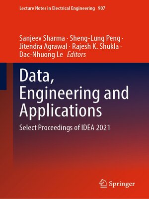 cover image of Data, Engineering and Applications